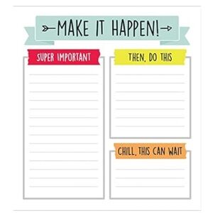Carson Dellosa Make It Happen Notepad